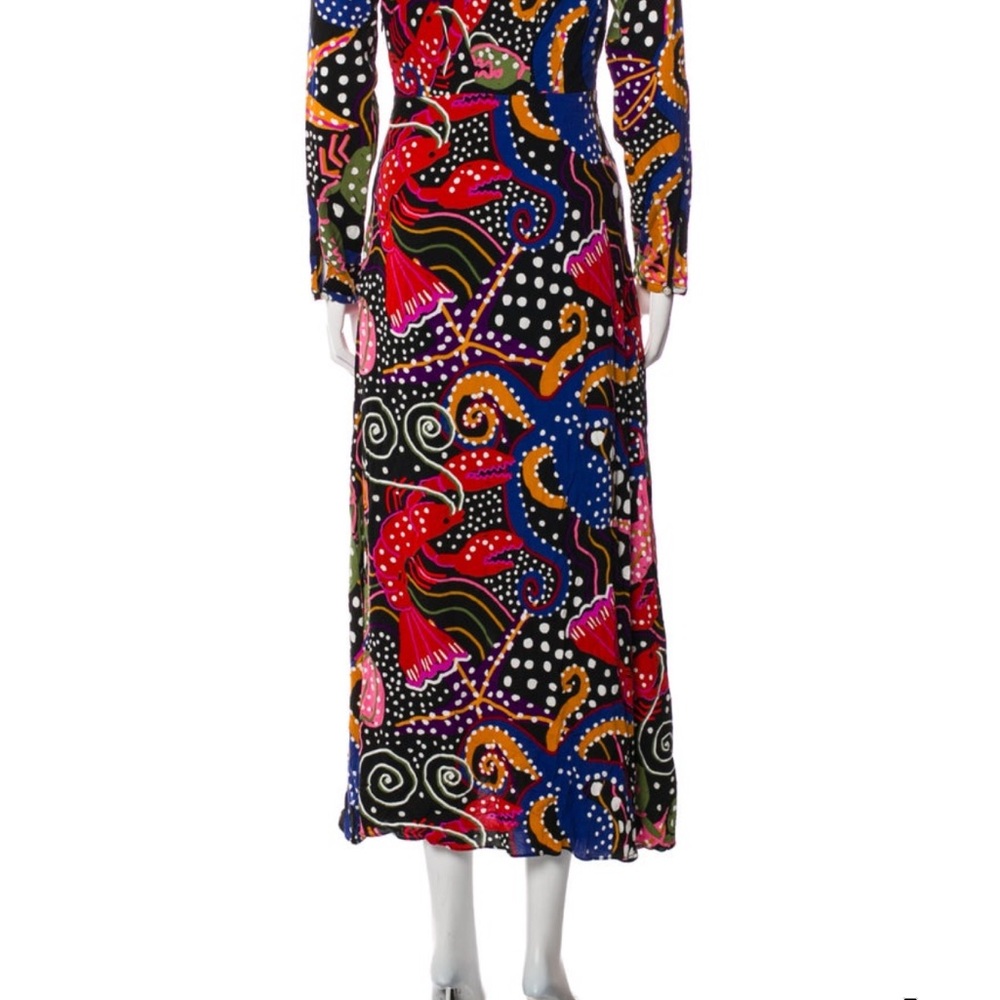 FARM Rio Vibrant Multicolor Maxi Dress - Picture 3 of 5